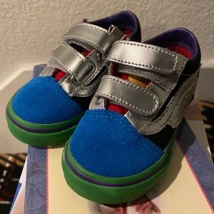 VANS Marvel Superhero Toddler Sneakers NEW